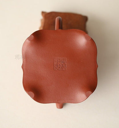 180cc Handmade Purple Sand Tea Pot in Yixing, China Juni Yuling Gongfu Hu Tea Pot-