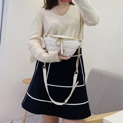 Women Fanny Chest Bag Waist Pack Crossbody Leather Fashion Travel Shoulder Bag