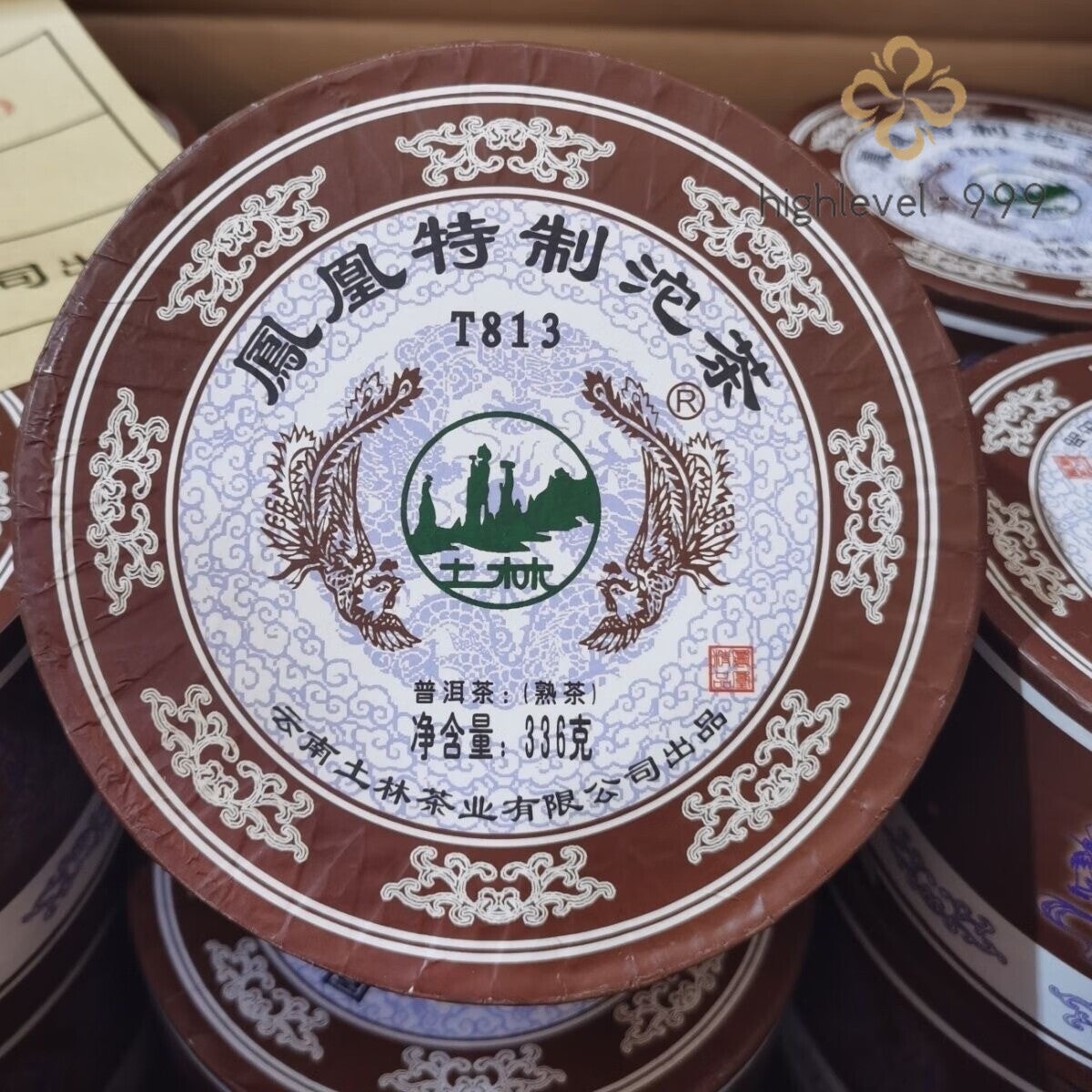 2013 Tulin Phoenix T813 TE ZHI Tuocha Puer Tea Pu Er Tea Tuo Cha Ripe Shu 336g