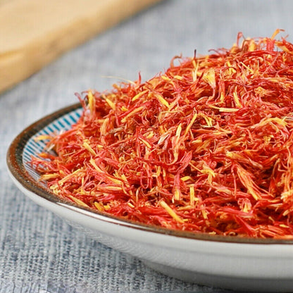 100g/500g High Quality Loose Safflower Tea Organic Healthy Herbal Tea Honghua 红花