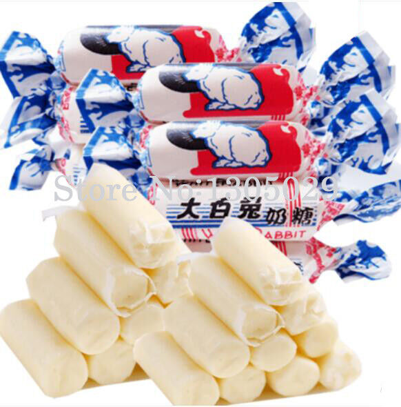 Milk Creamy Candy, White Rabbit Milky Hard Candy, Sweets Food, snack foods