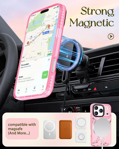 Case for Iphone 17 Pro Max Case Compatible with Magsafe Ring Holder Stand - for
