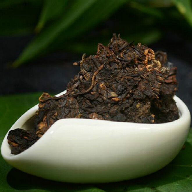 357g Cooked Puerh Tea Black Tea Original Pu'er Tea Premium Ripe Pu-erh Tea Cake