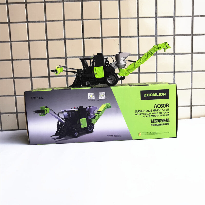 1:32 40CM ZOOMLION SUGARCANE HARVESTER Farm Vehicle Diecast Model Collection
