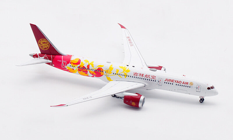 1:400 Aviation JUNE YAOAIR BOEING B787-9 Passenger Airplane Diecast Plane Model