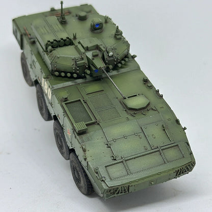 1/72 YIHE 19 Wheeled Infantry Fighting Vehicle Tank Pure Green Finished Model