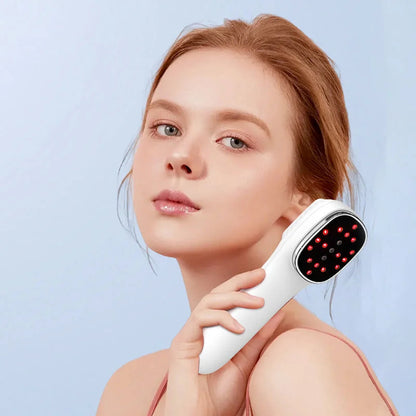 Handheld Red Light Therapy Device Back Pain Relief Red/Infrared Timing Control