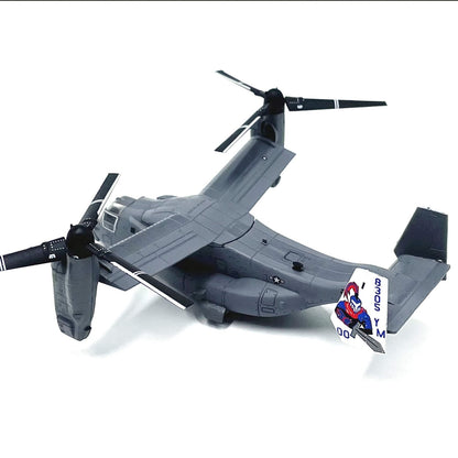 1/144 V22 Osprey Transport Helicopter Alloy Aircraft Model Military Airplane