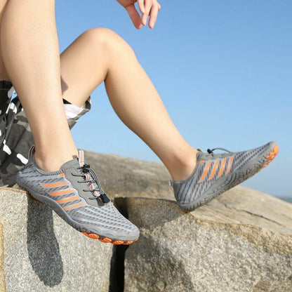 Water Shoes Barefoot 5 Fingers Swimming Wading Hiking Sports Surfing Slippers 45