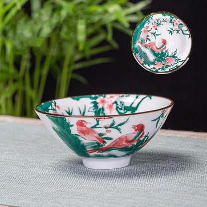 70ml 1Pc Chinese Blue and White Porcelain Teacup Ceramic Tea Bowl Master