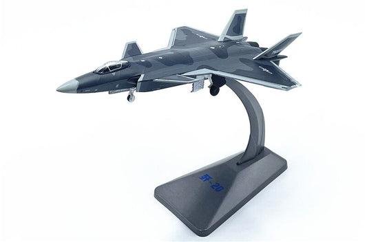 AF1 Chinese Air Force J-20 Fighter 1/144 DIECAST Aircraft Pre-built Model
