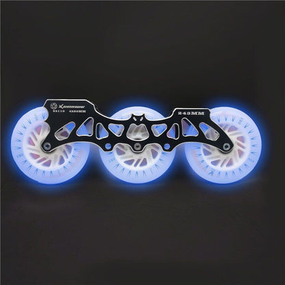 Frame Wheel Bearing 3*110mm Inline Speed Skating Frame Ultralight Alloy Base 85A