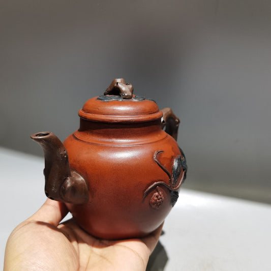 Chinese Yixing Zisha Clay Handmade Exquisite Teapot 品名：葡萄壶 低款：蒋蓉