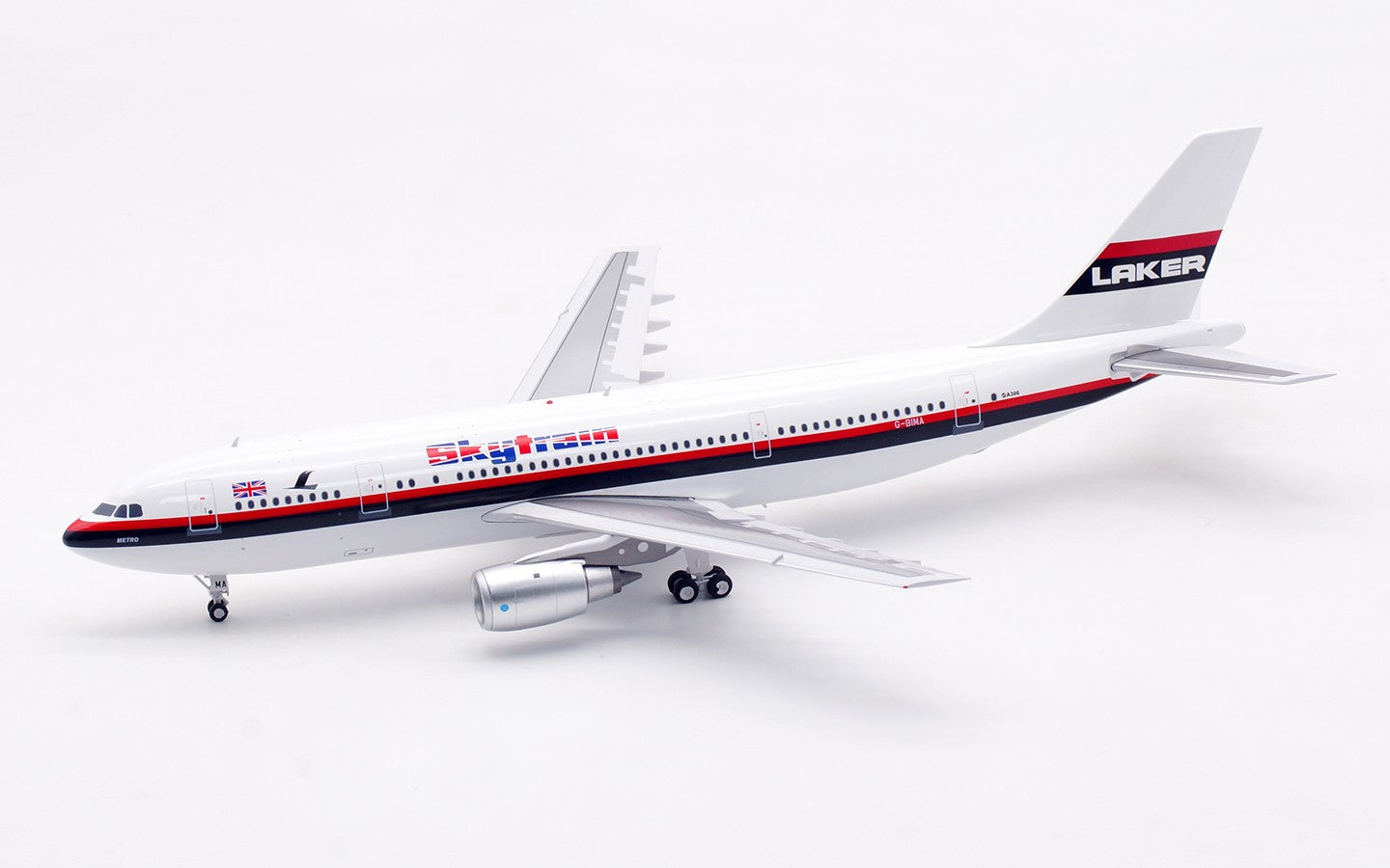 1:200 InFlight LRKER A300B4 ZS-SZC Passenger Airplane Diecast Aircraft Model