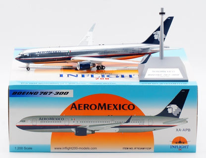 1:200 InFlight AEROMEXICO BOEING 767-300 Passenger Plane Diecast Aircraft Model
