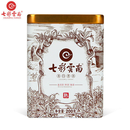 COLOURFUL YUNNAN Original Mingmen Pu-erh Tea Loose Tea Ripe Puer Pu'er 200g