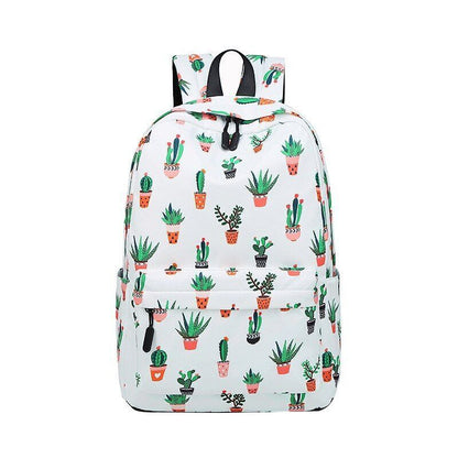 Waterproof Nylon Lightweight Backpack Women 16.5 inch School Student Book Bags