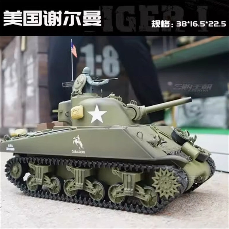 1/16 Scale Static Tank Decoration Sherman Panther Finished Product Modification