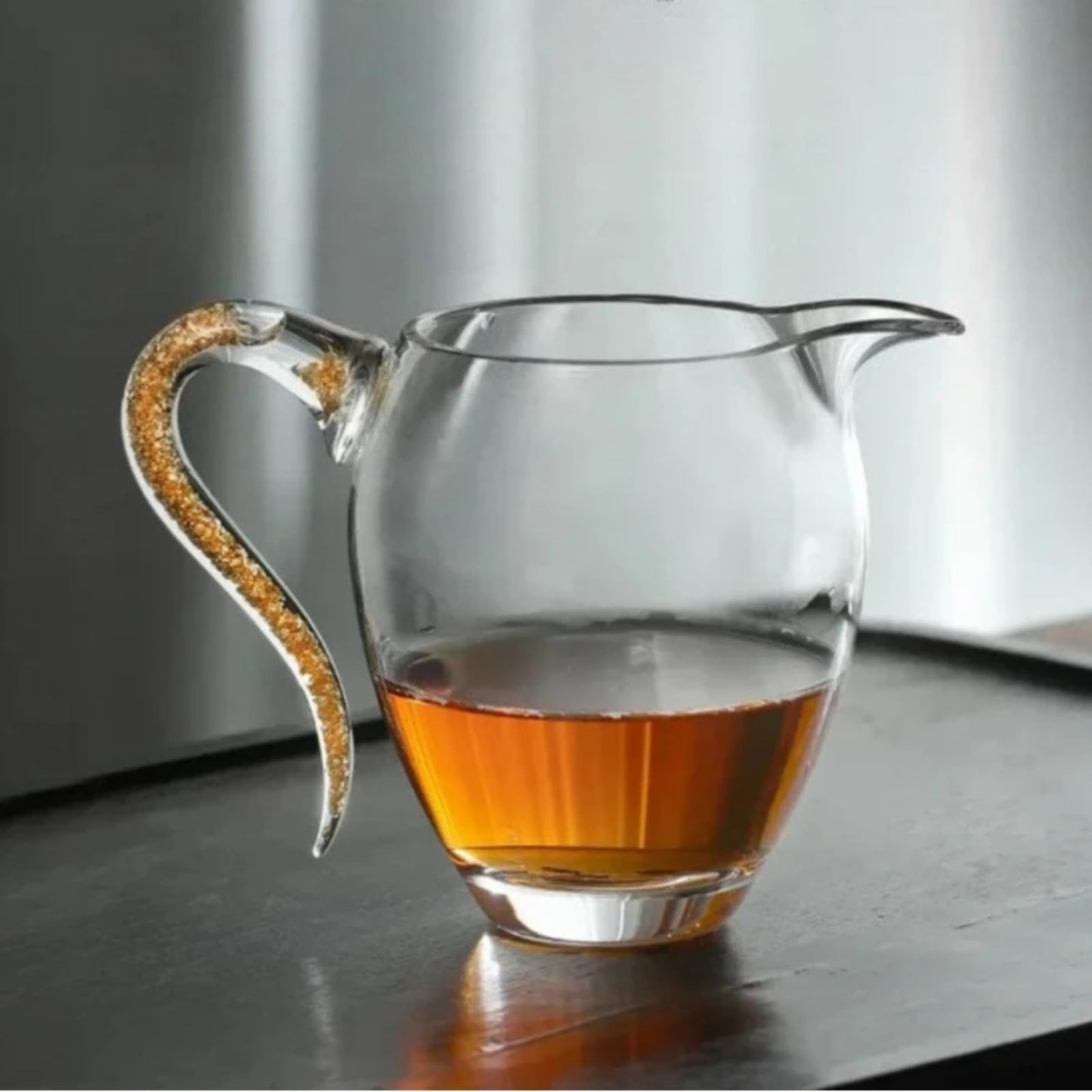 Japanese Borosilicate Fairness Cup 260ml 8.8oz Tea Pitcher Kung Fu Tea Set