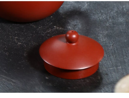 Handmade Tea Pot Marked Dragon Egg Pot Yixing Zisha Purple Clay Kungfu Tea Pots