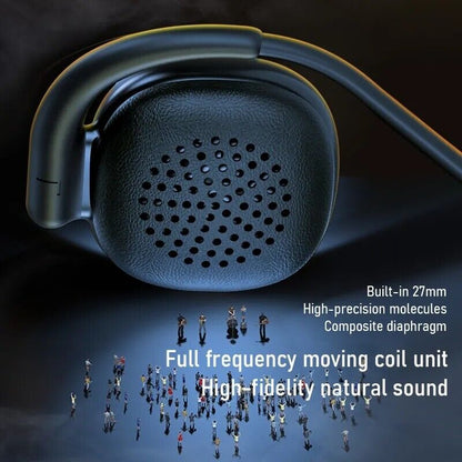 Wireless Bluetooth 5.3 Neckband Headphones Mic Headset Stereo Earbuds Earphone
