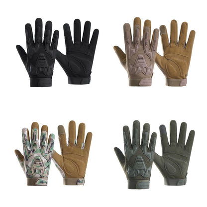 Tactical gloves touch screen training combat anti-skid riding outdoor sports