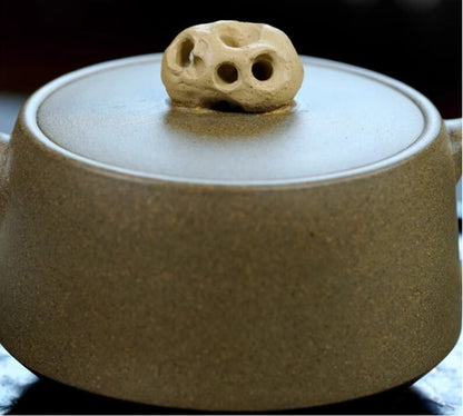 130cc Chinese Yixing Handmade Zisha Teapot Duan Ni Yingshi Hu Gongfu Tea Pot