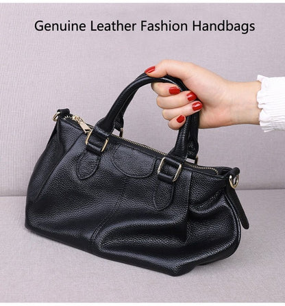 Genuine Leather Crossbody Bags Women Handbag Shoulder Bag Shopping Purse Totes