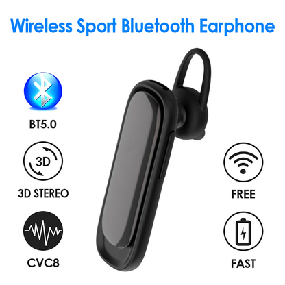 Bluetooth Driving Trucker Headset Earphone Earpiece Noise Cancelling LG12 Single
