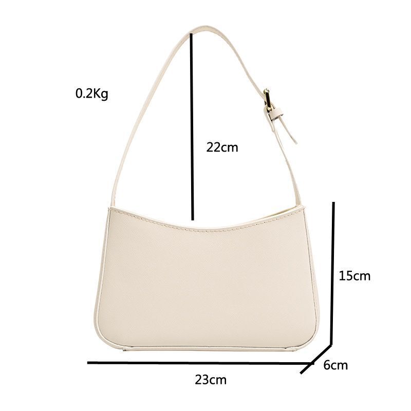 Handbags Genuine Leather Hobo Vintage Tote Shoulder Bag Underarm Purse 23*15*6CM