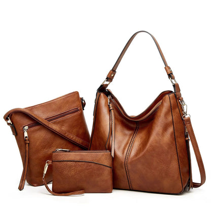 3-piece Suits Women Bag Shoulder Bag Handbag Women Ladies Purse Tote Bag