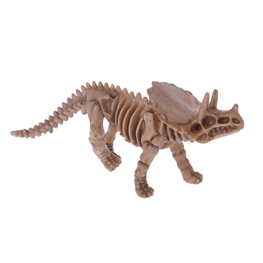 12pcs Dinosaur Toys Fossil Skeleton Simulation Model Set Mini Action Figure