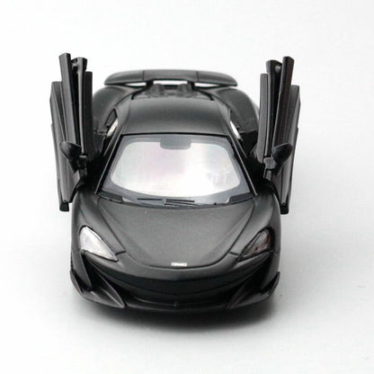 1/36 McLaren 600LT Model Toy Car Diecast Toy Vehicle Boys Toys Kids Gifts Black