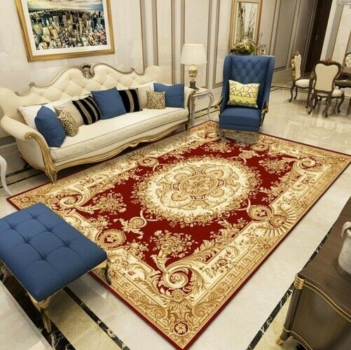 Europe Nodric Carpets Room Carpet Flower Sofa Rug Floor Mat Palace Soft Rugs ##