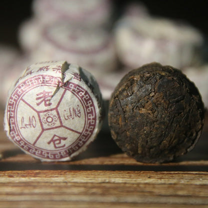 Original Taste Puer Tuocha Mini Pu Er Tuo Cha Tea Laocang Ripe Tuocha Tea