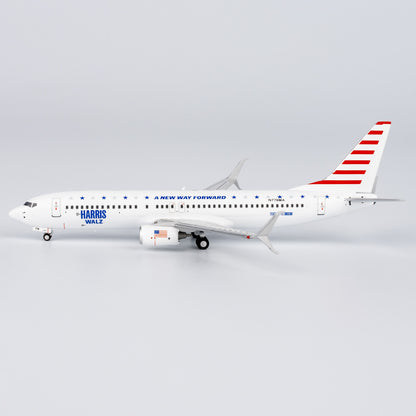 1:400 NGmodels KaiserAir Boeing 737-800 Passenger Airplane Diecast Model