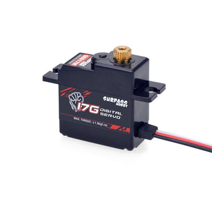 S0017M Micro Mini Servo Metal Gear 1.8KG Digital Servo For RC Plane Boat Car