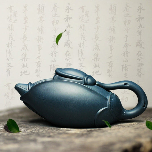 300ml China Yixing Handmade Purple Clay Teapot Kung Fu Teapot Yulan Pot
