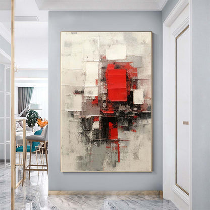 Large Wall Art Paintings Hand Painted Abstract Black Oil Painting On Canvas