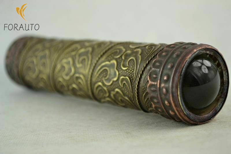 Chinese handmade bronze telescope