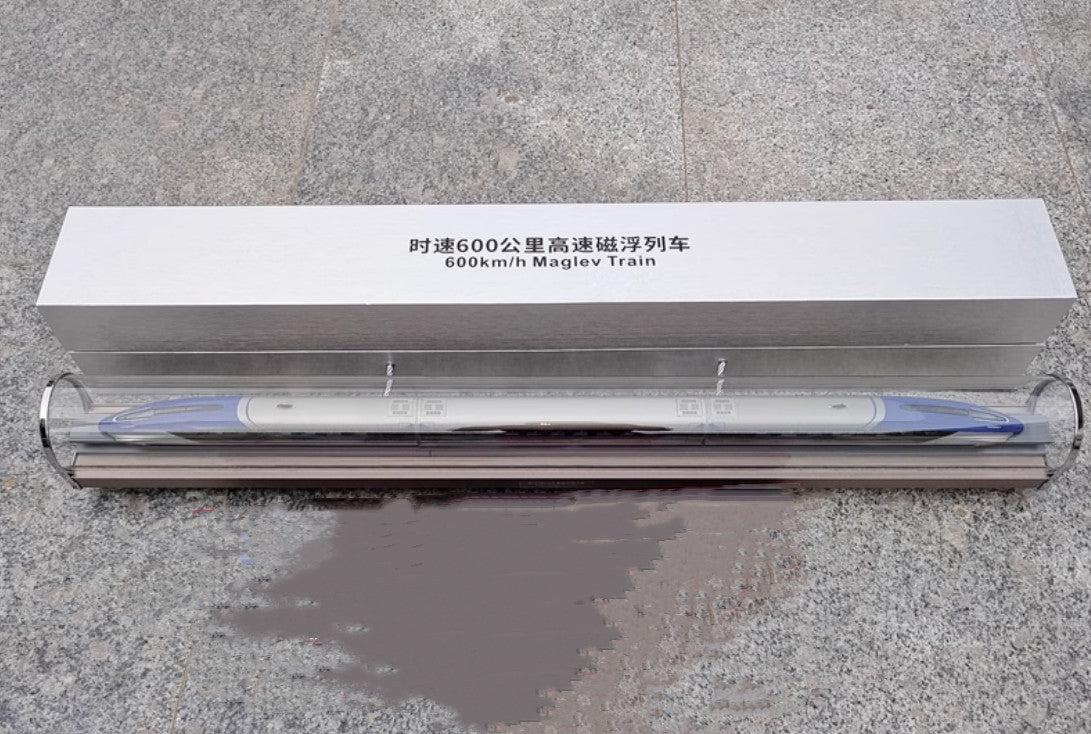 1:87 102CM 600km/h Maglve Train Magnetic Levitation Railway Diecast Model