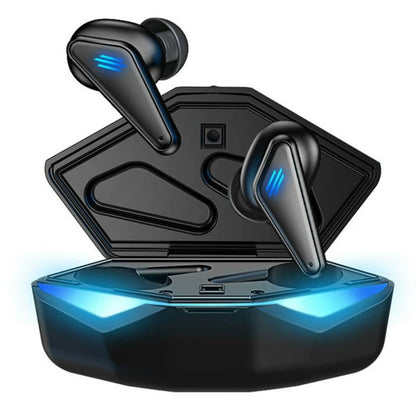 Headphones Wireless Earbuds Bluetooth Headset True Black in ear Dual Gaming US*