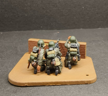 1/72 World War II German Winter Heavy Machine Gun Soldier Model