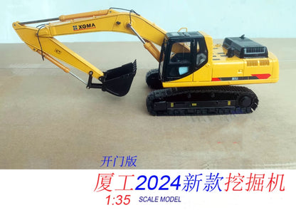 1:35 35CM XGMA XG836 Excavator Construction Machine Vehicles Diecast Model