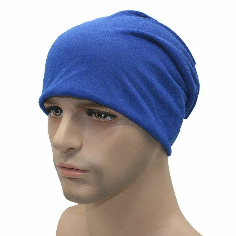 Fashion Bonnet Hat Autumn Knitted Solid Color Beanie Spring Casual Soft Turban