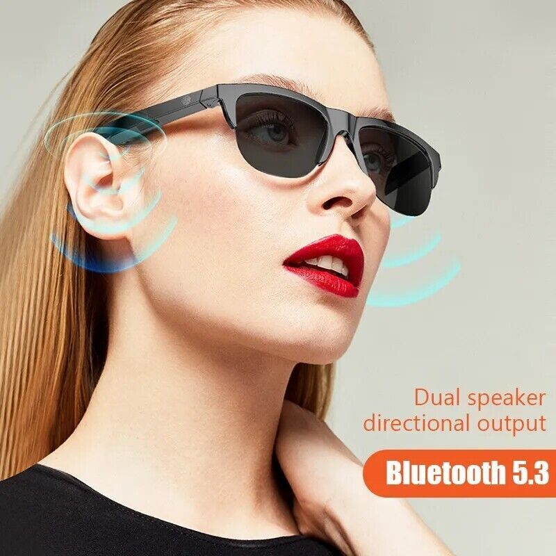Wireless Bluetooth 5.3 Smart Sports Earphone Sunglasses Stereo Headset Headphone