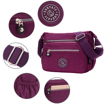 Waterproof Messenger Cross Body Ladies Handbag Bag Shoulder Bag Women Purse