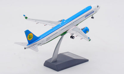1:200 InFlight Uzbekistan A321neo UK32102 Airplane Diecast Aircraft Model