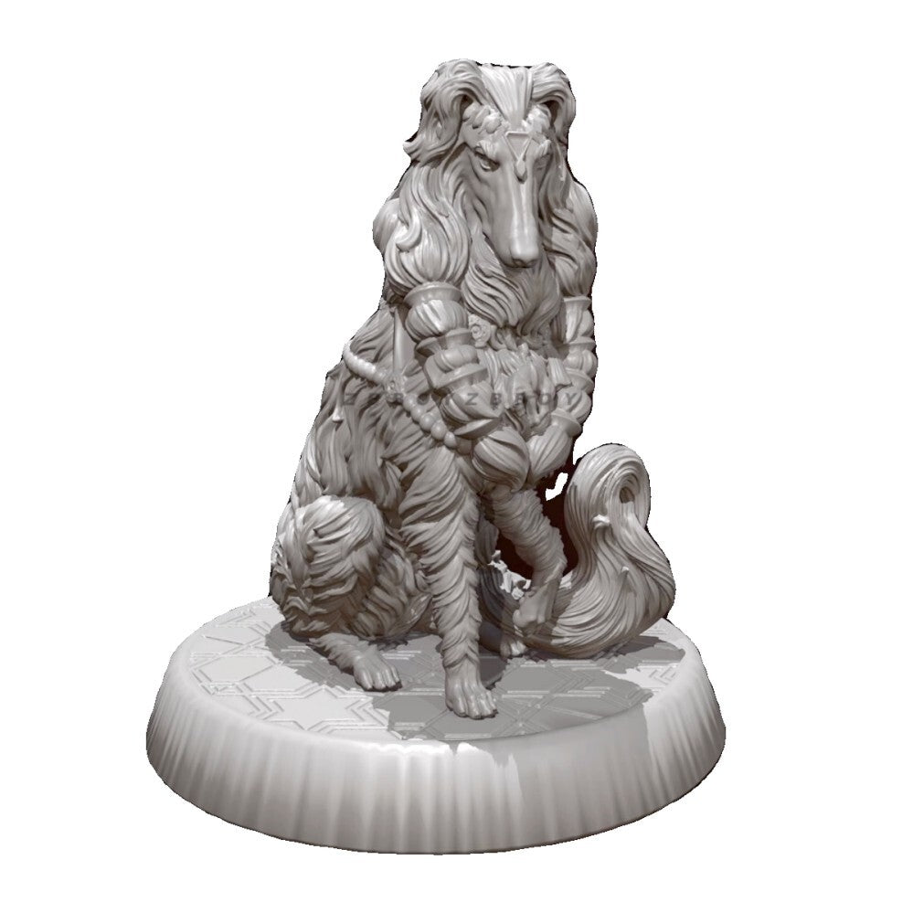 1/24 resin figure model kit 3D printing of noble dogs Unassembled unpainted