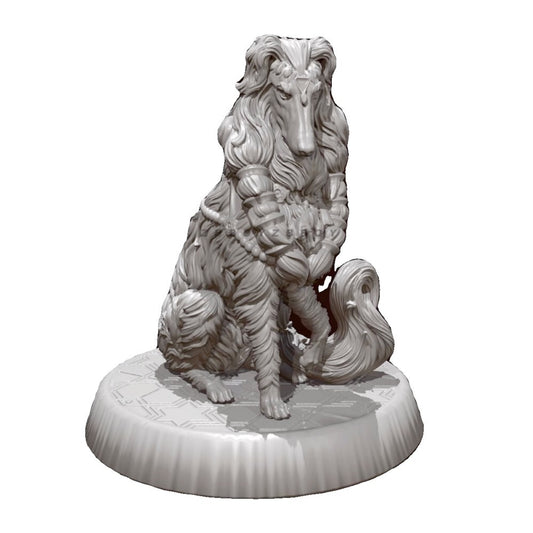 1/24 resin figure model kit 3D printing of noble dogs Unassembled unpainted